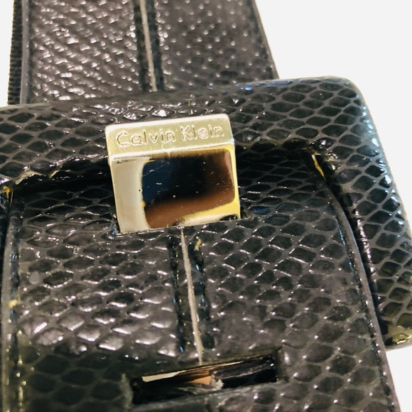 Calvin Klein | Black Elastic Stretch Belt - Picture 6 of 8